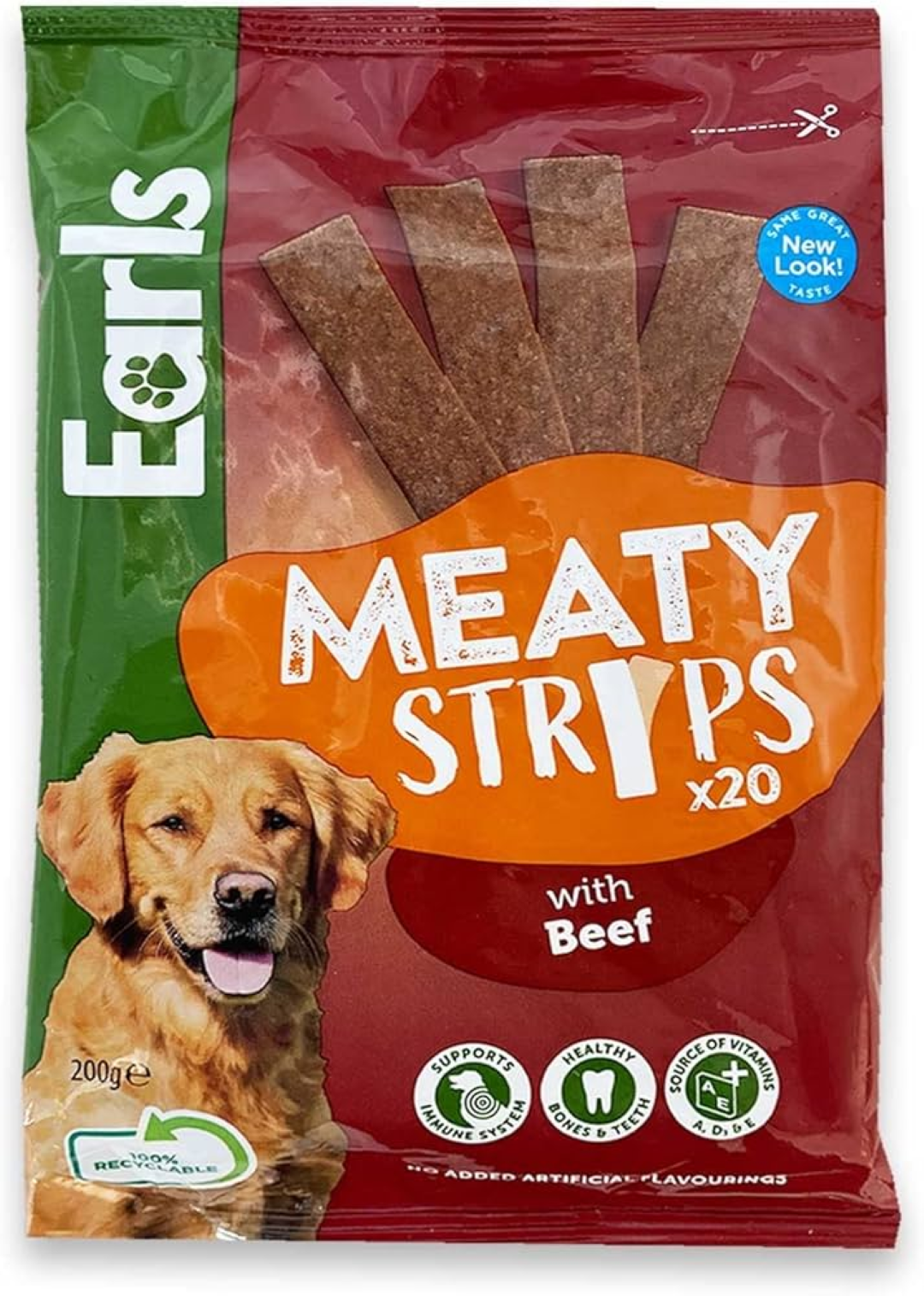 WP DELICIOUS MEATY STRIPS WITH BEEF 200G